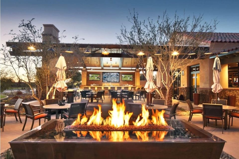 Community outdoor area
