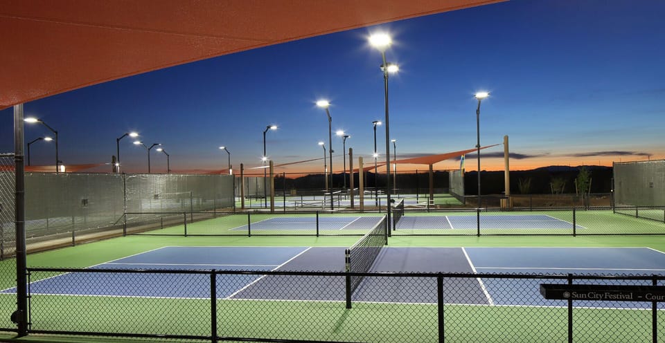 Pickle ball courts 