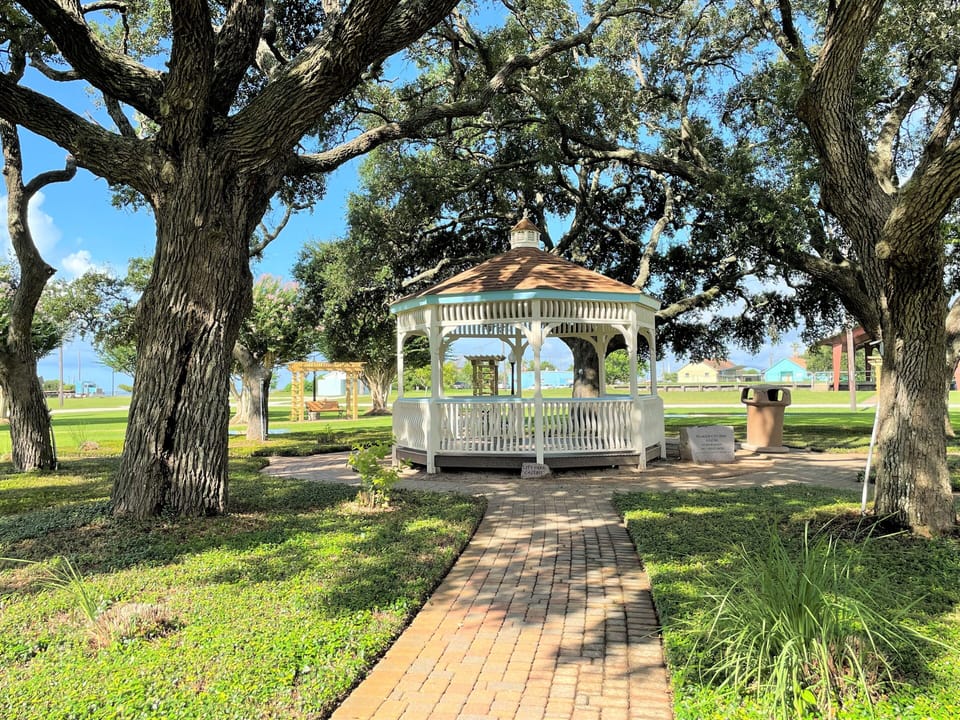 Main Street Park is located one block west of the home.