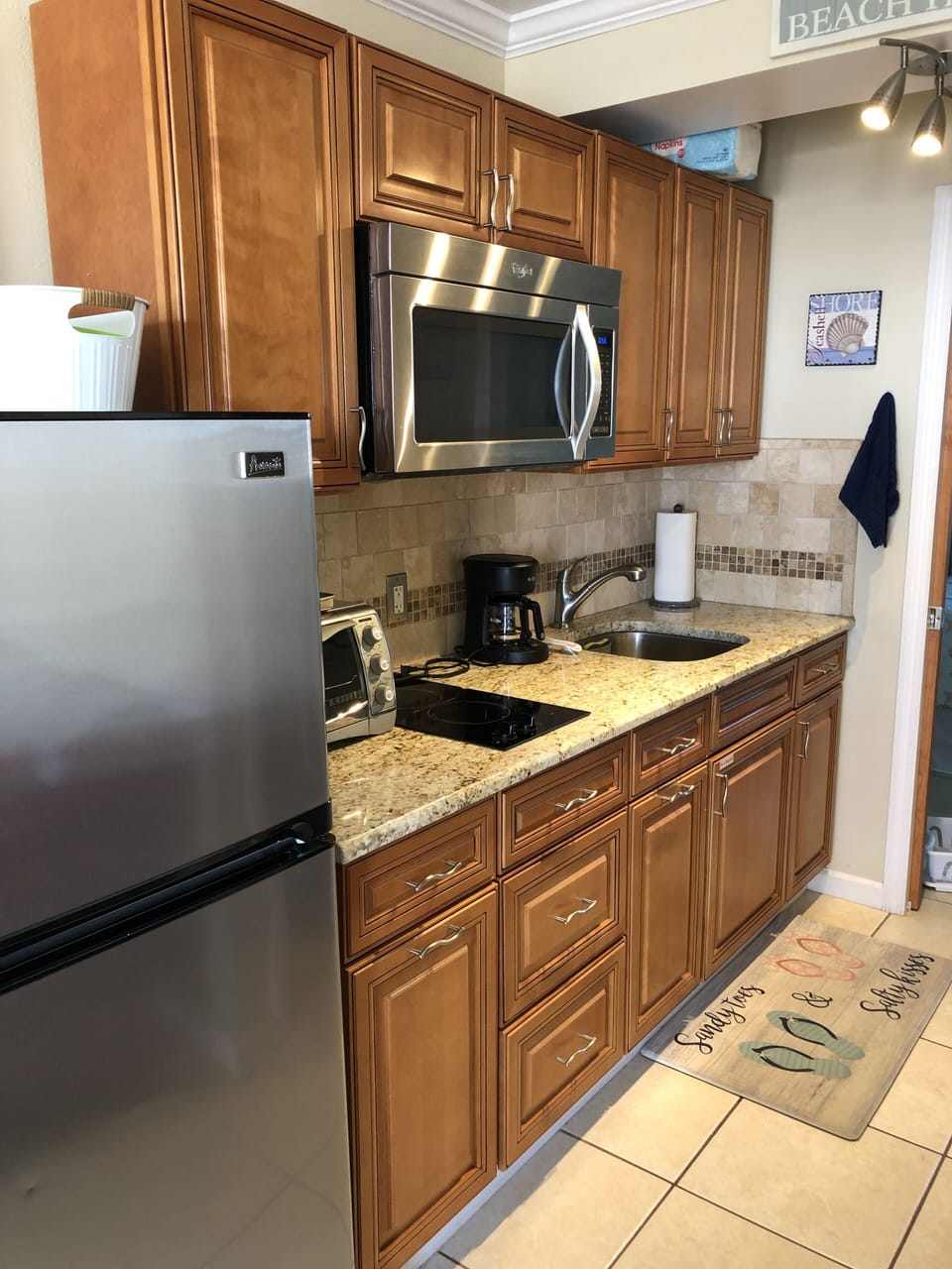  We provide everything you need to prepare meals, except the food!