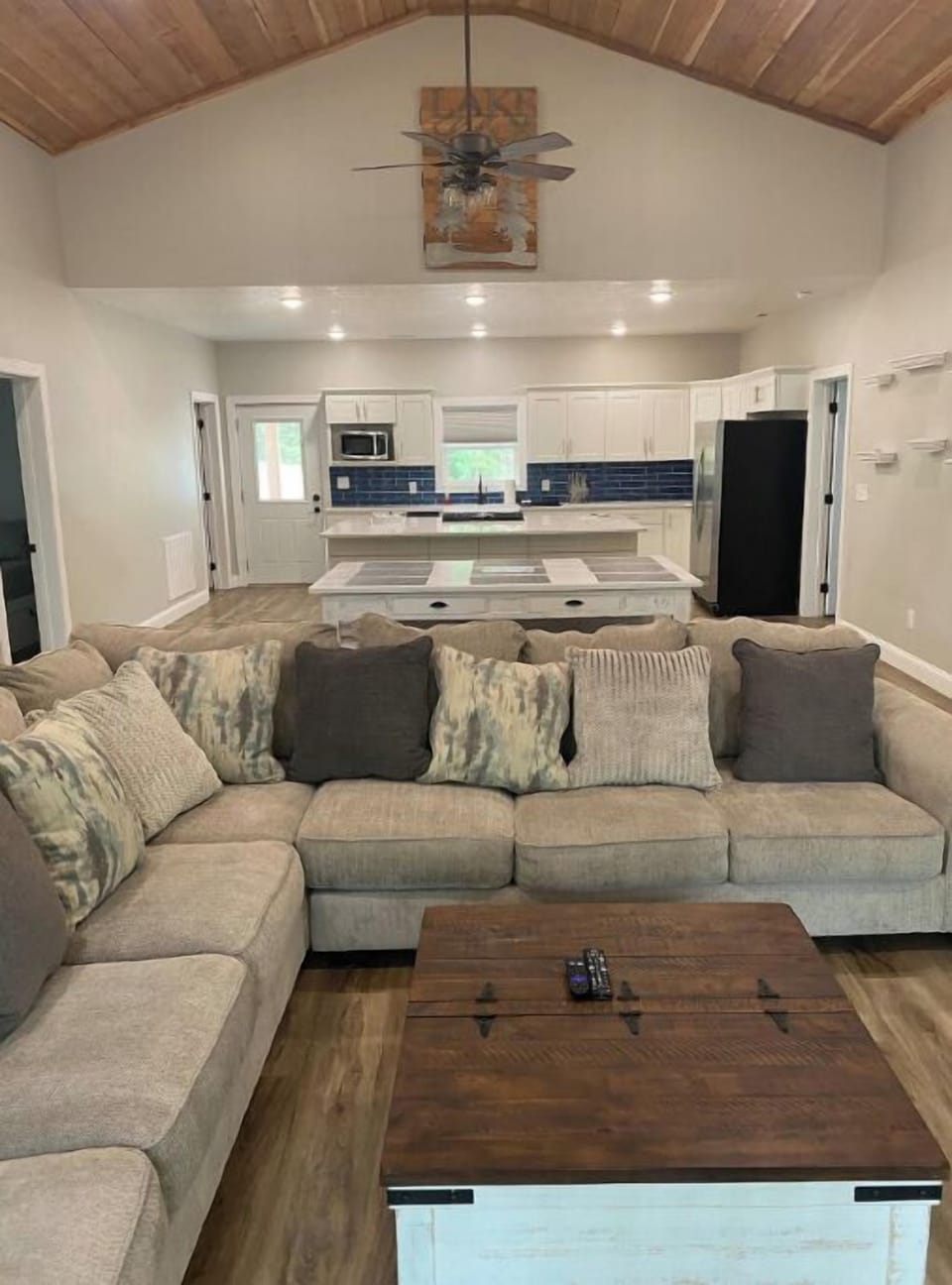 Welcome back from the lake.