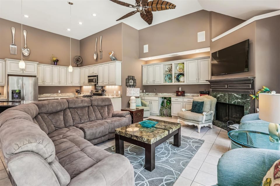 Living Room at 26 Sea Lane