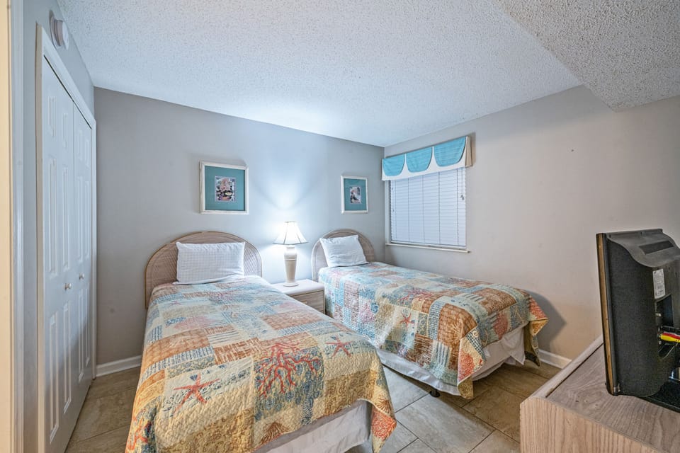 Spacious bedrooms provide room for you and the kids. 