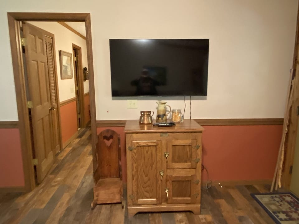 Flatscreen TV in the living room