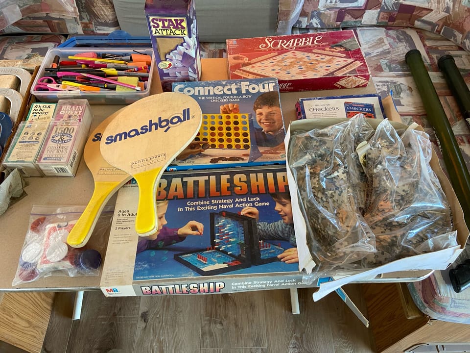 Many different games to choose from