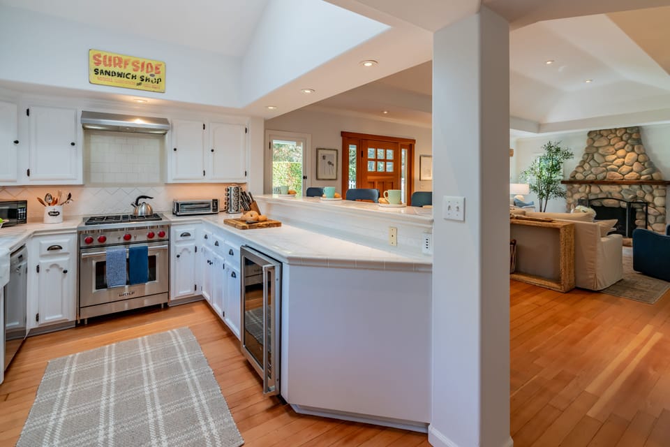 Galley Kitchen to Living Room.