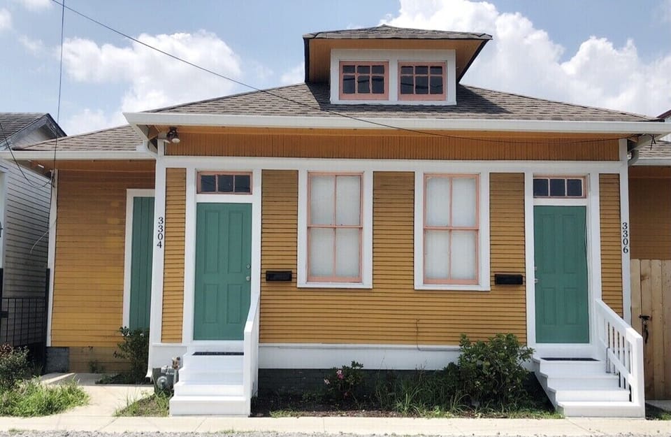 Front fully remodeled historic Creole Cottage