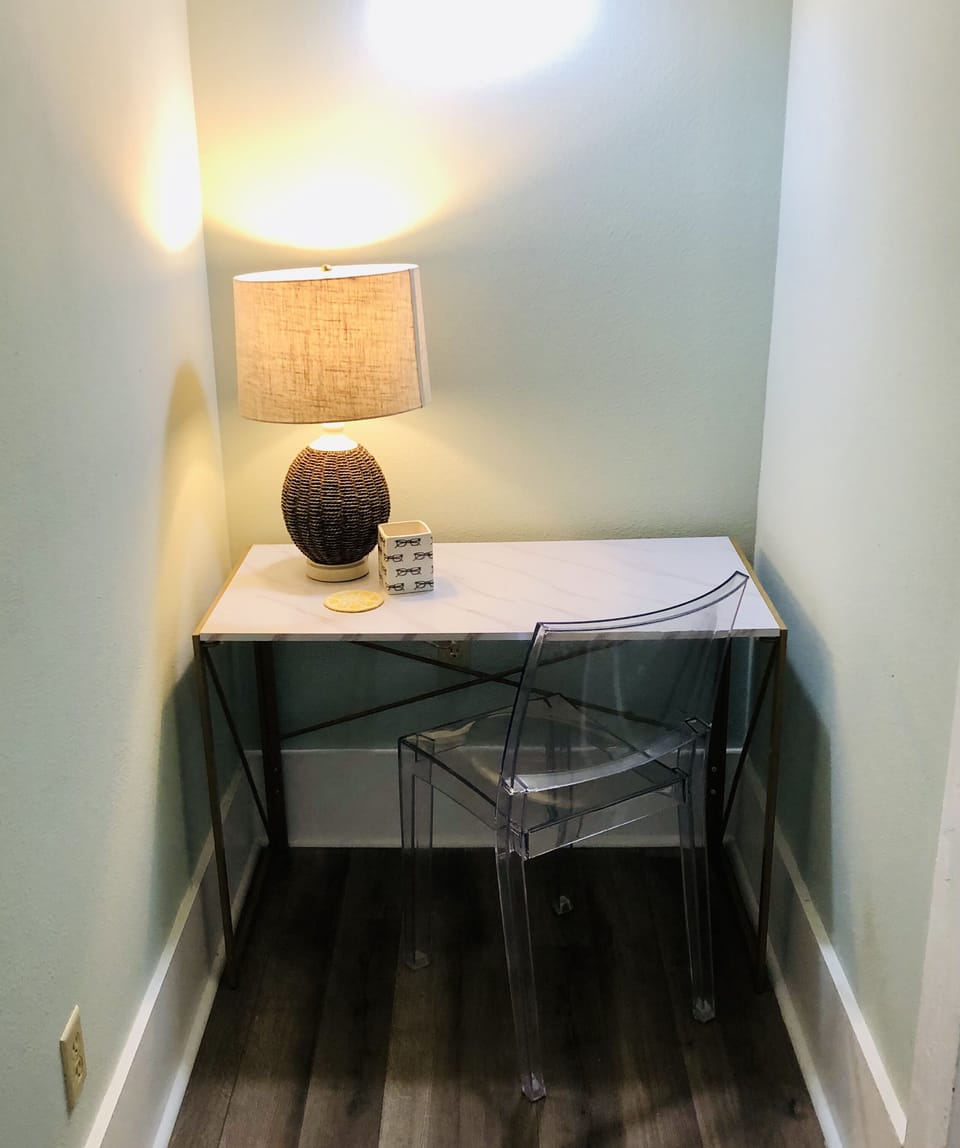 Workspace, desk, & charging station