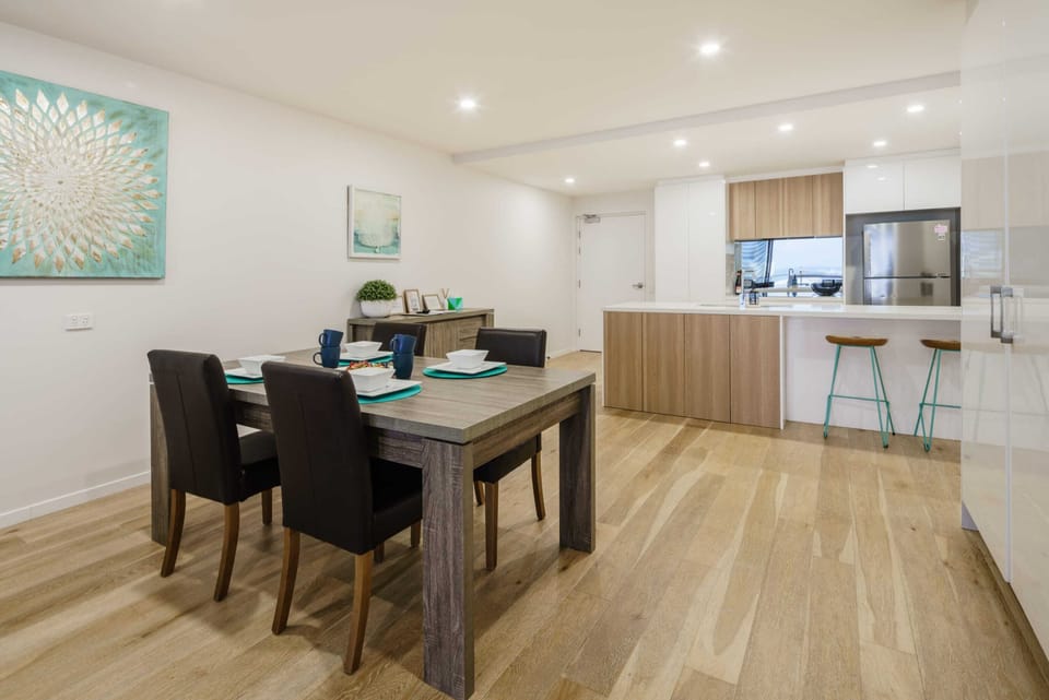 Lovely open plan kitchen, dining & living room.
