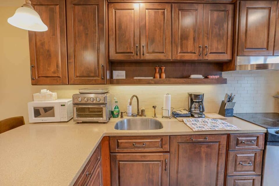 Unique Kitchen Faucets and plenty of Space to Create Your Favorite Dish! Custom Dishwasher for Easy Cleanup!