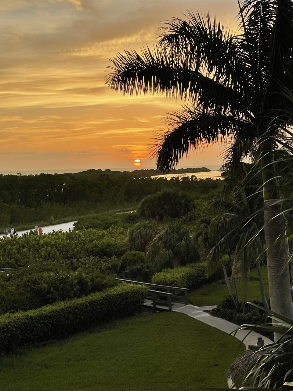 Breath-taking sunset views