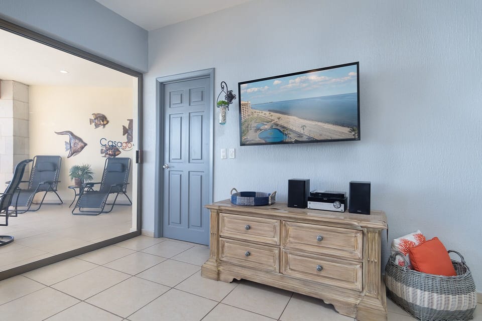 TV in the main living area