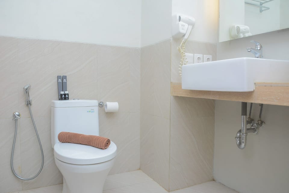Room | Bathroom | Shower, free toiletries, towels