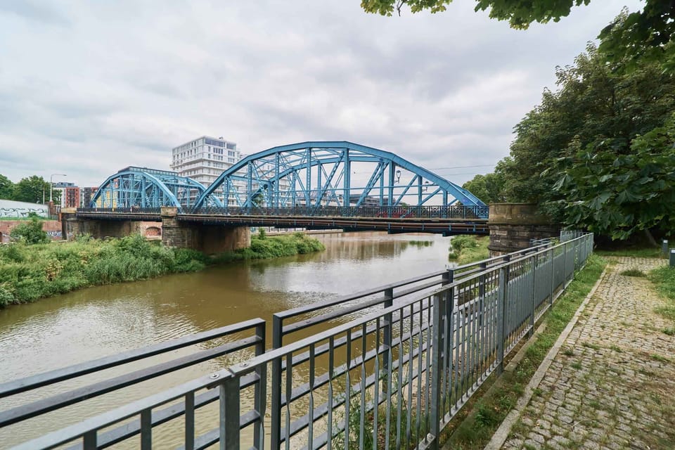 Surrounding the facility.