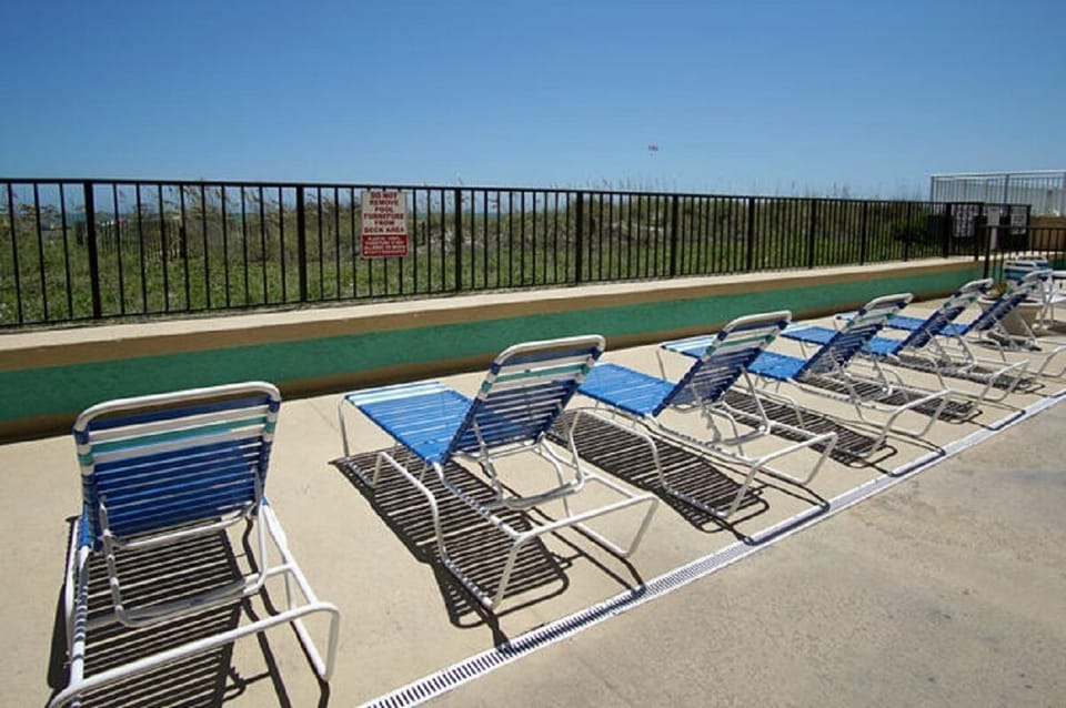 Work on your tan and then take a dip in the oceanfront pool to cool off.