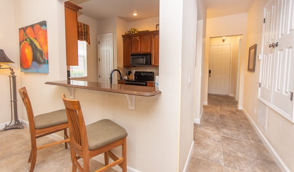 Kitchen and Hallway