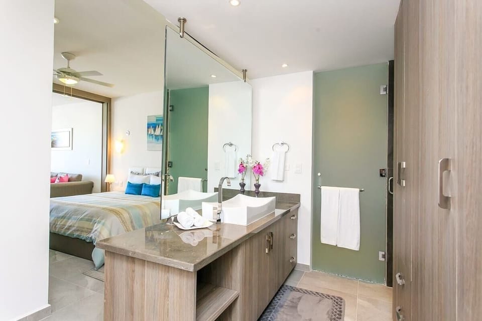 Start your day feeling refreshed and pampered in your private bathroom.