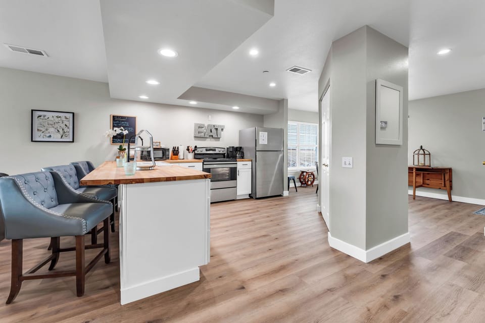 Remodeled kitchen with all new appliances. 