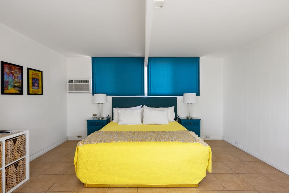 Your suite features a king bed.