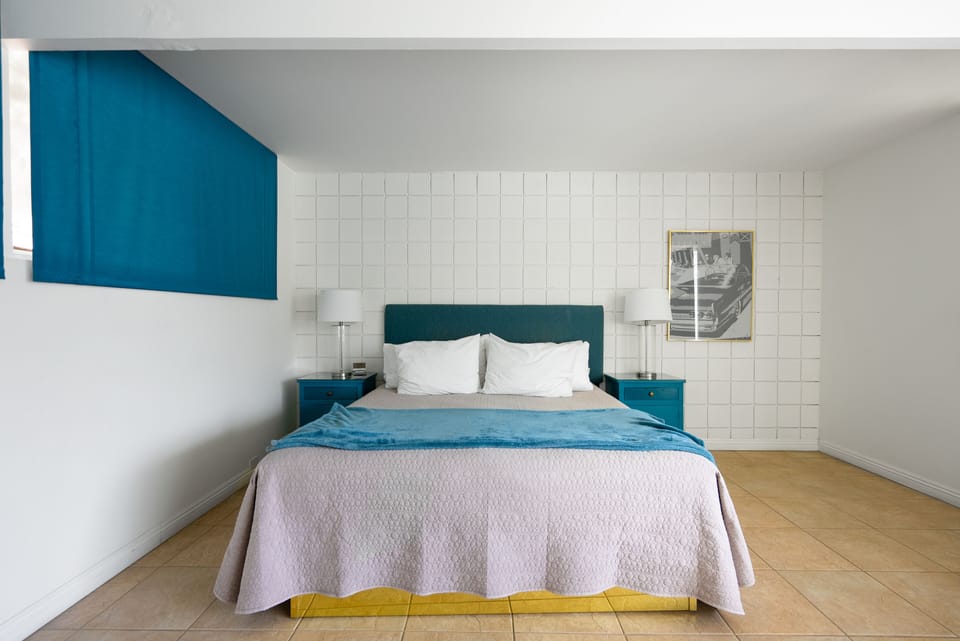 Your suite features a king bed.