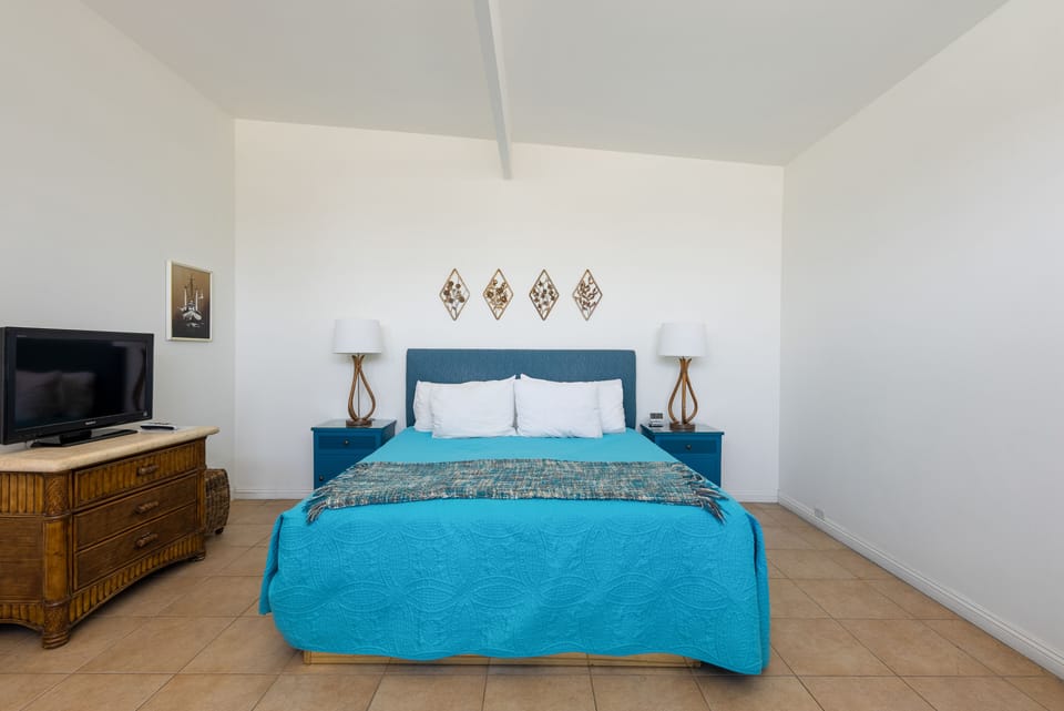 Your suite features a king bed.