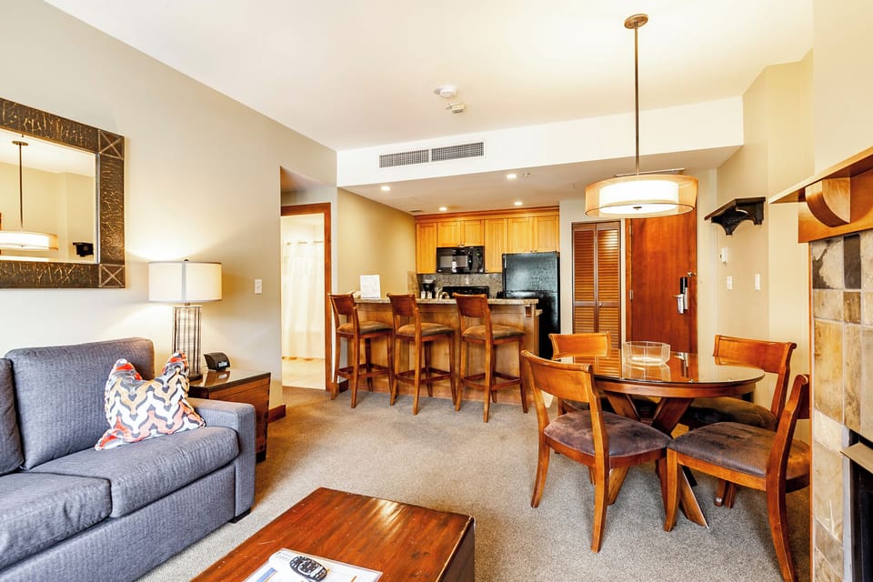 Living Area with Sleeper Sofa