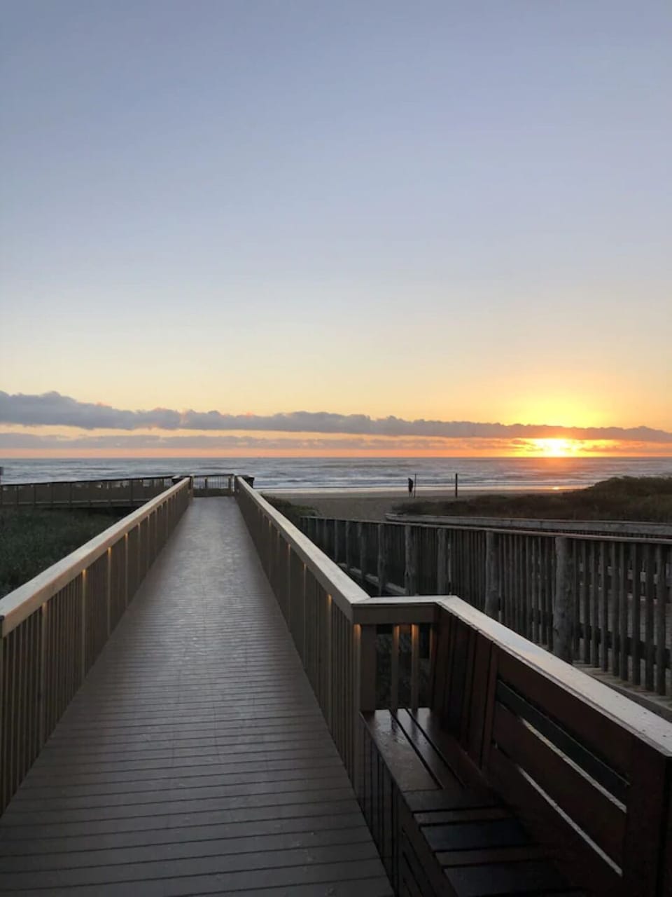beach walkway