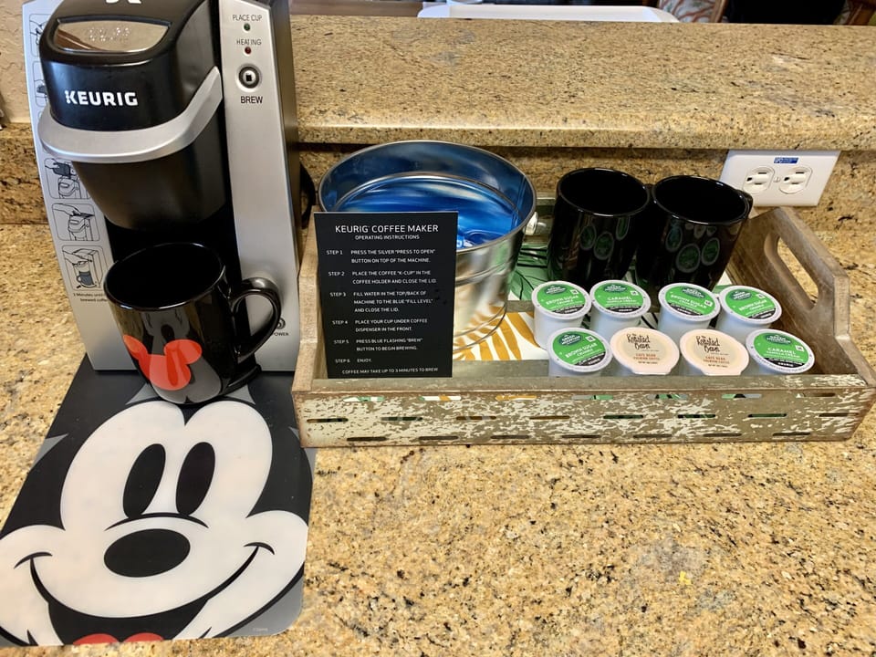 KEURIG And A Regular Coffee Pot
