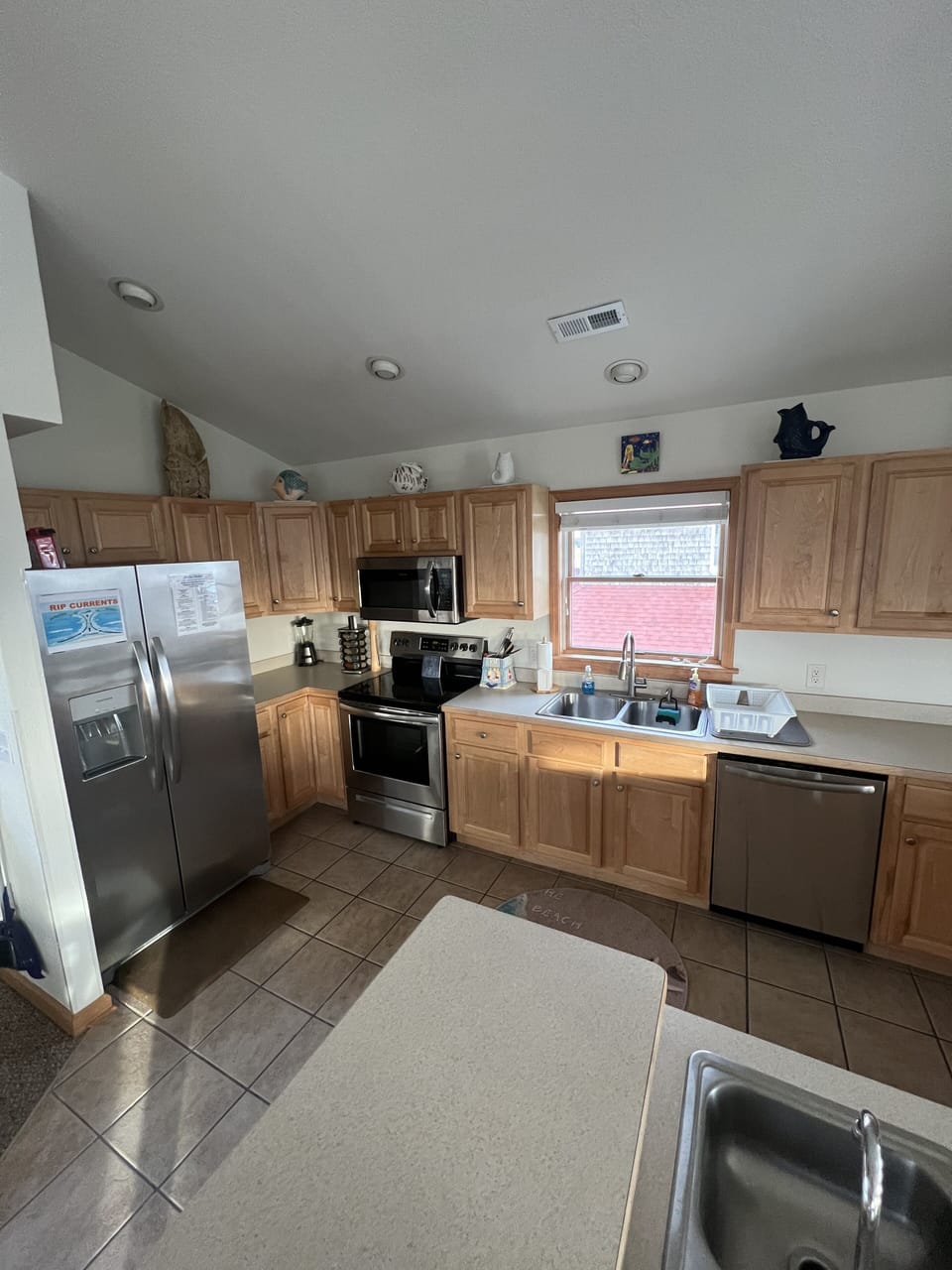 Kitchen-Enough equipment to prepare any size meal.All appliances purchased 2023
