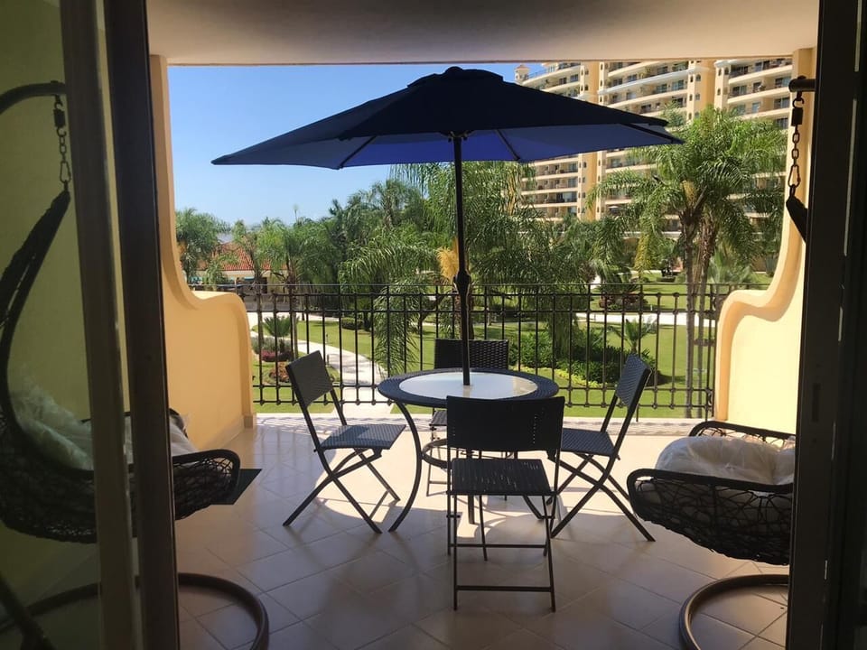 Private balcony