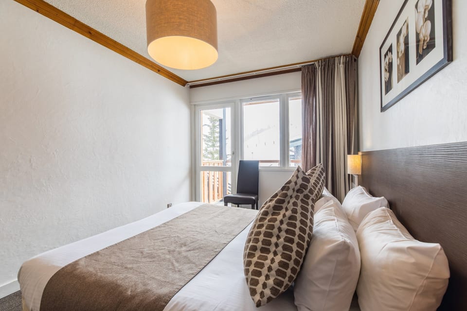 Fall asleep in our cozy bedroom.