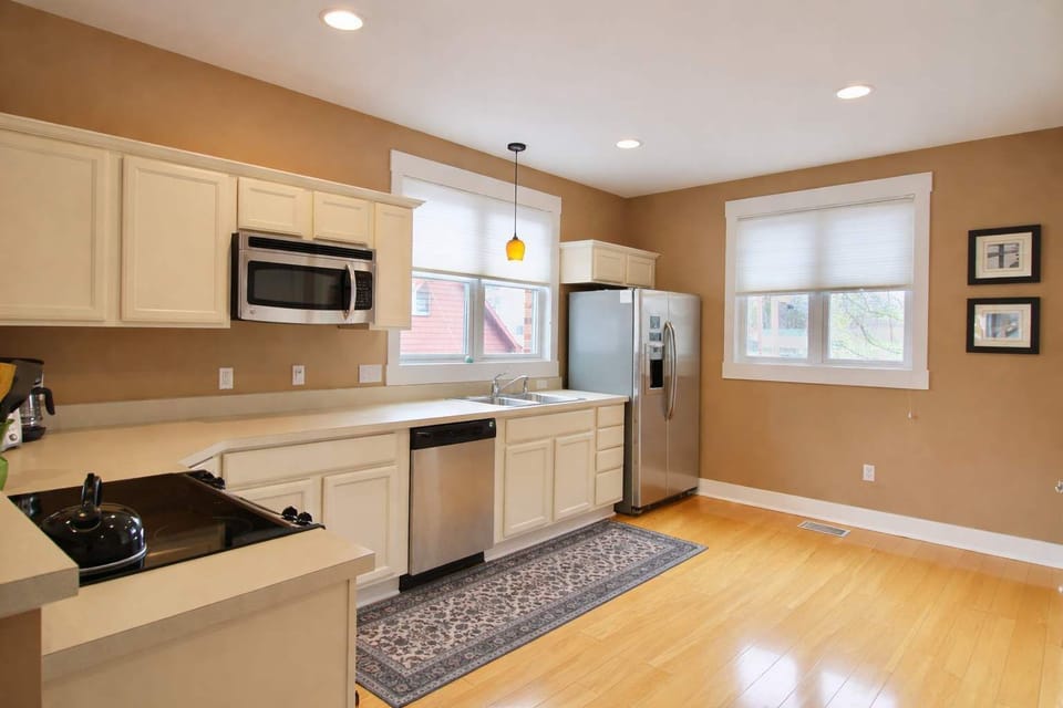 Full Kitchen with Drip Coffee Maker