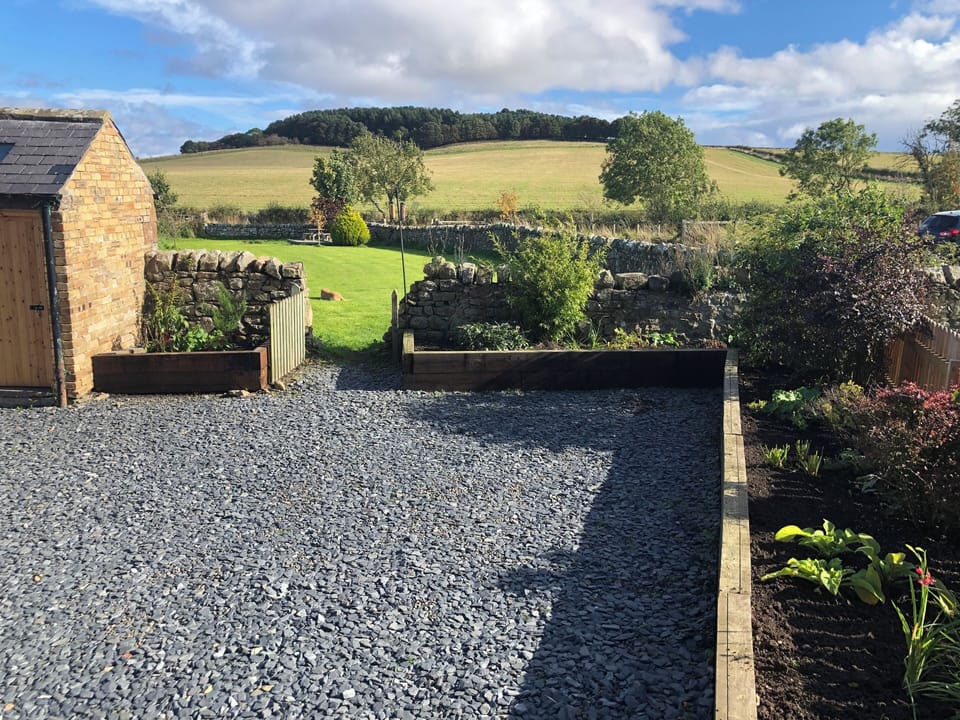 Driveway & front garden