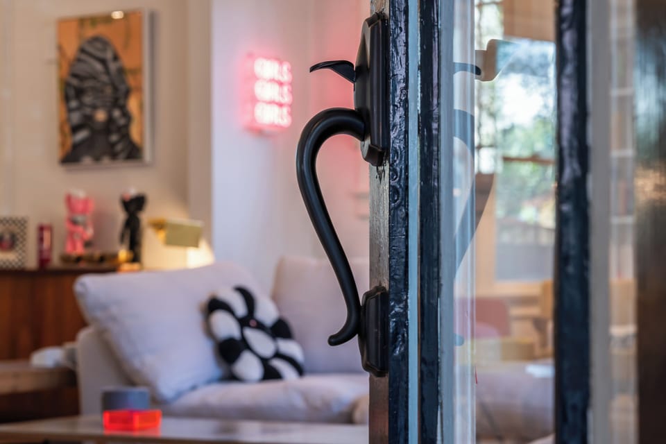 door handle detail