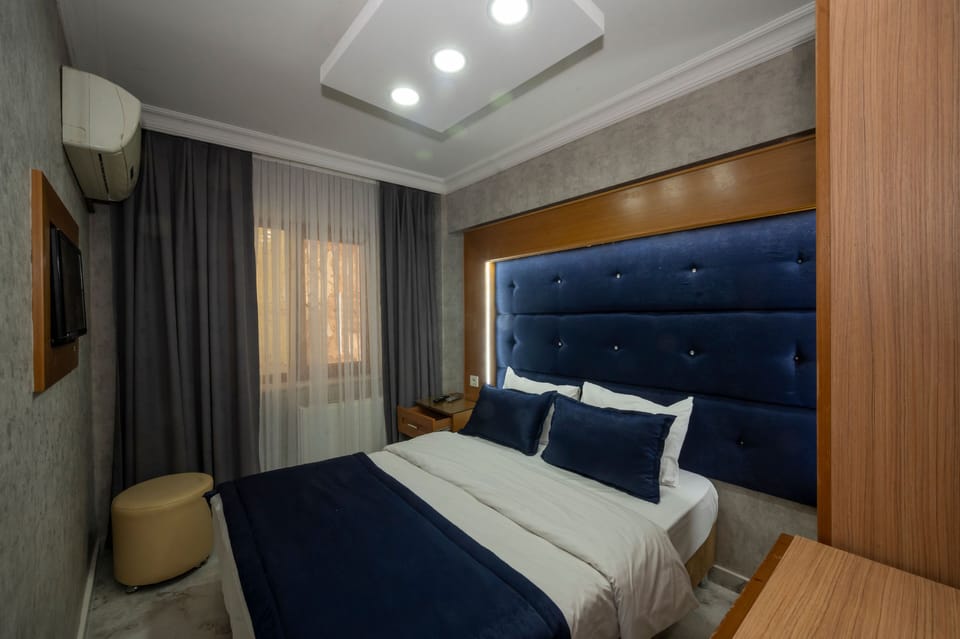 Economy Double Room | Premium bedding, soundproofing, free WiFi, bed sheets