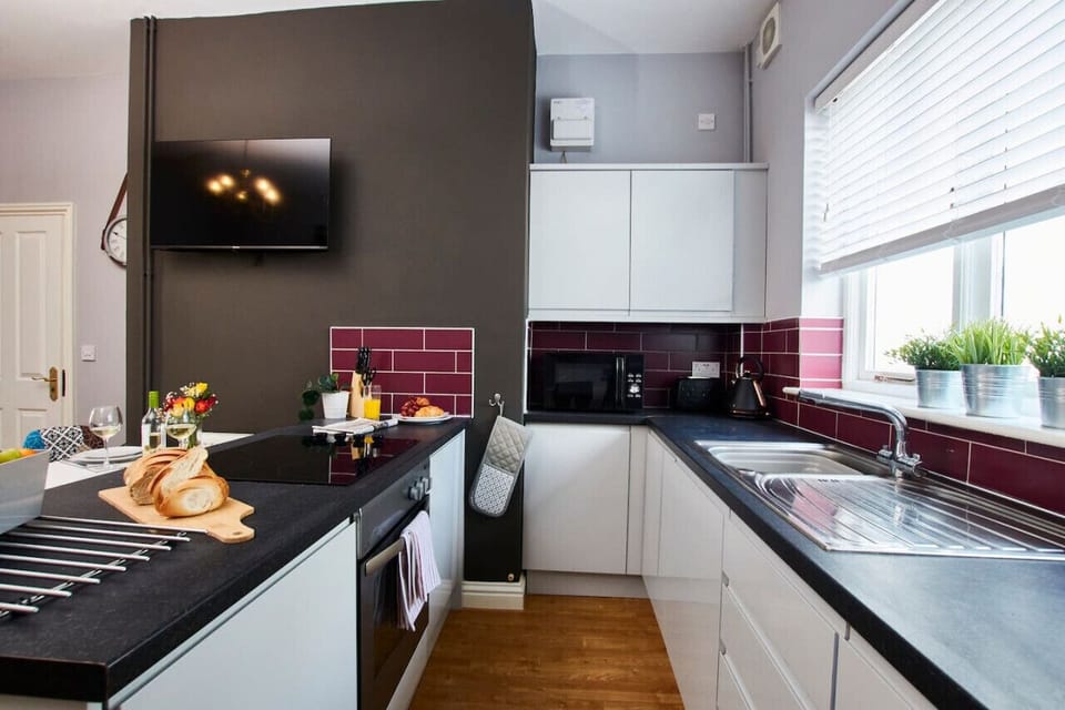Modern fitted kitchen
