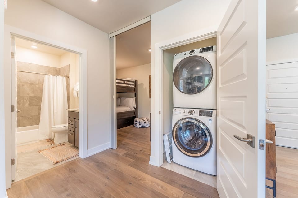 Your own in-unit washer and dryer make extended stays effortless and comfortable.