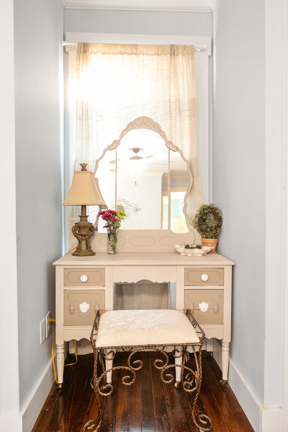 Furniture in bedroom