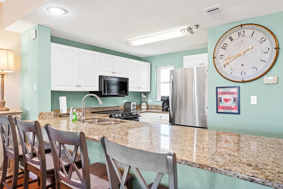 stocked kitchen