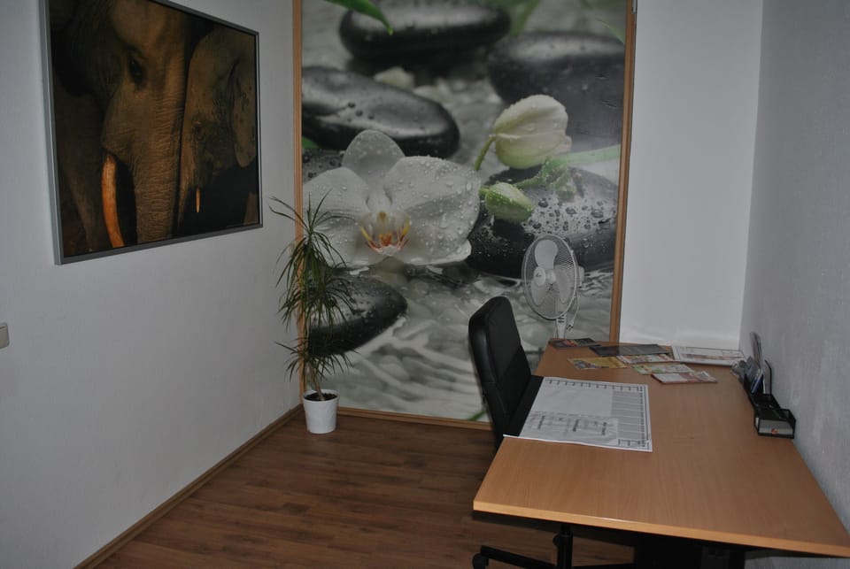 In-room business center