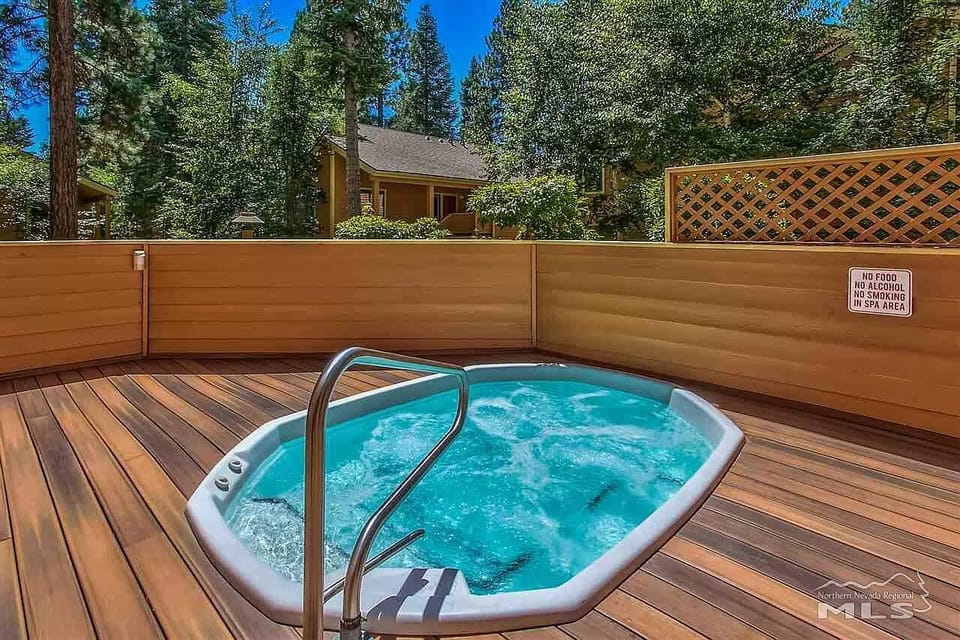 Communal hot tub