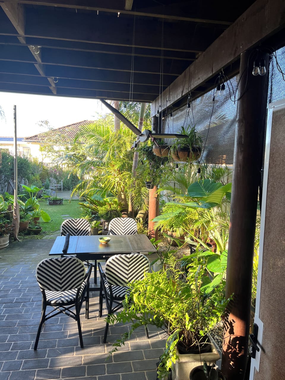 Outdoor dining