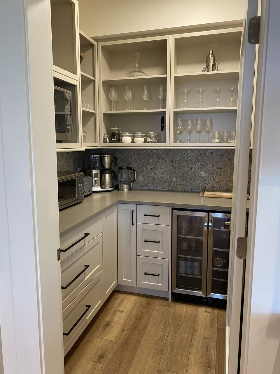 Well Stocked Butler's Pantry