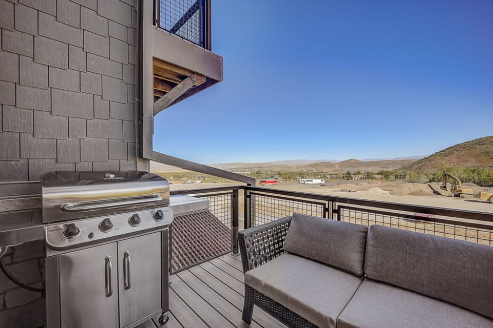 Grill with a view.