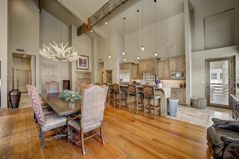 Dining area.