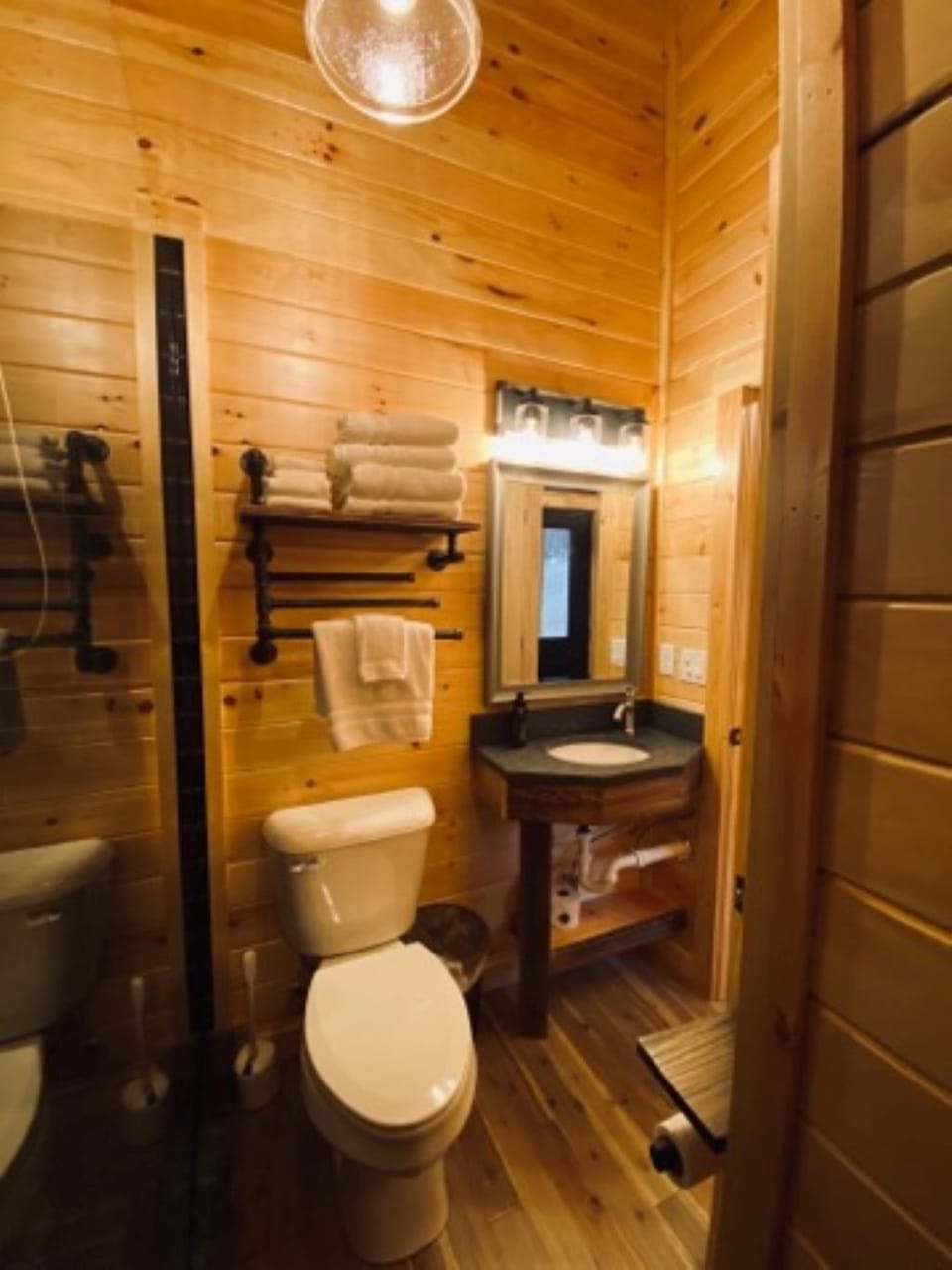 First floor full bathroom