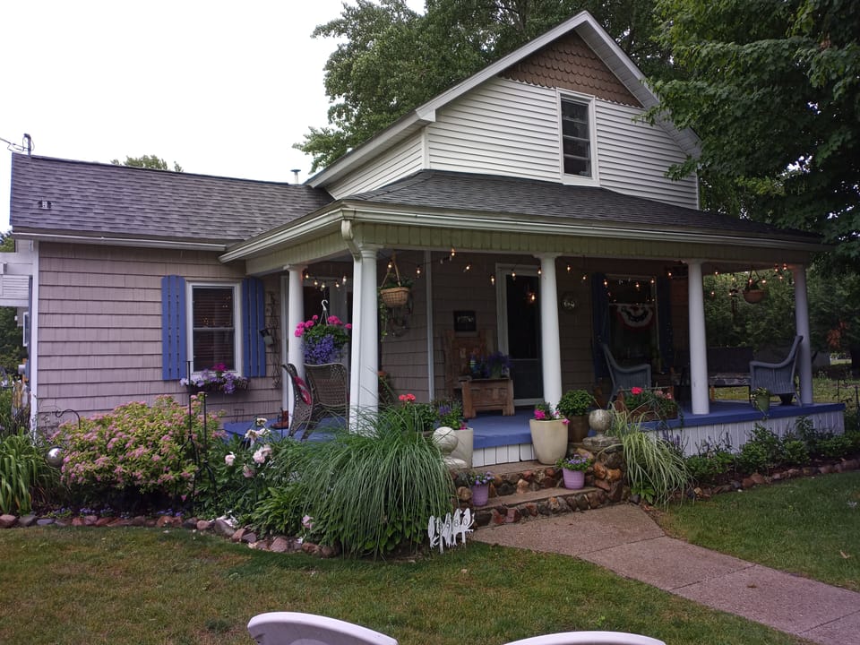 Front porch for relaxing