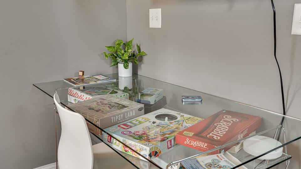 A selection of board games should you have a rainy day!