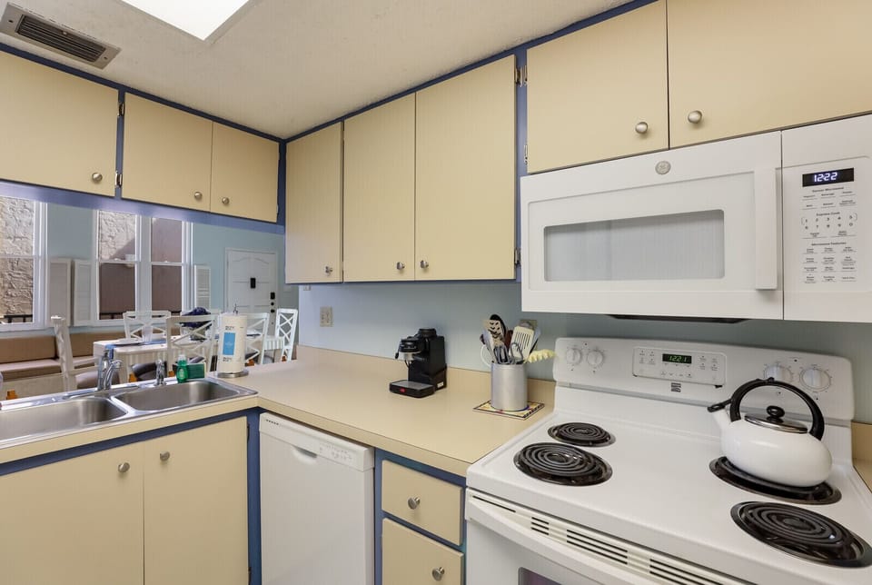 View from Kitchen to Living Area