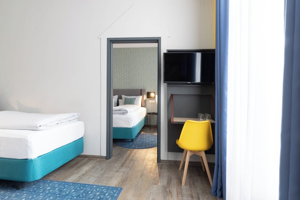 In-room safe, desk, free cribs/infant beds, free WiFi